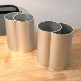 Pair of minimalist vase, 70s