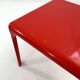 Stadio Red dining table by Vico Magistretti for Artemide, 1970