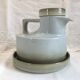 Rare coffee / tea service in Brenne sandstone "Grand Feu" - France 70s