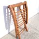 Stool or luggage rack / Vintage wooden suitcase rest