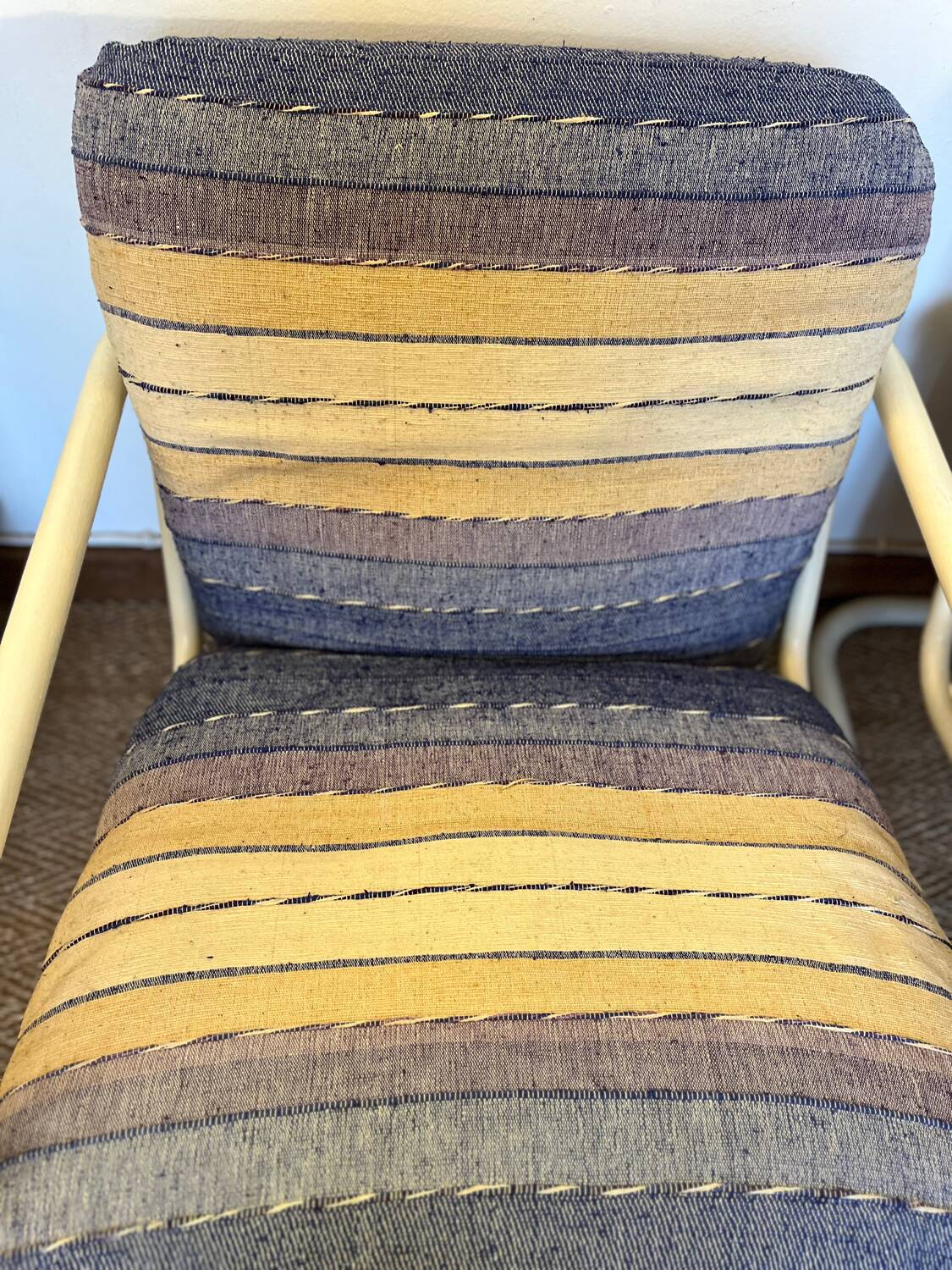 Pair of vintage 70s armchairs by Marc Berthier for Prisunic