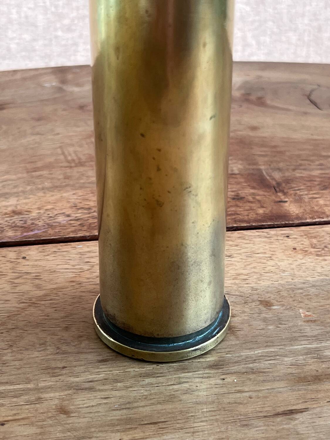 Soliflore vase in brass or bronze