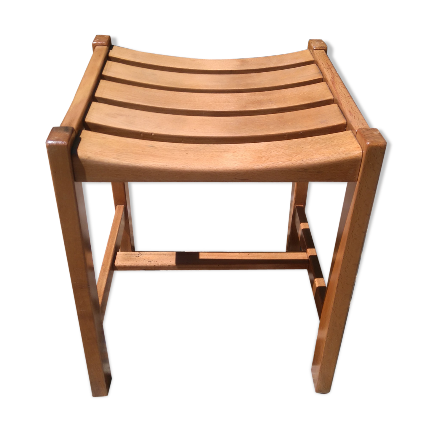 Tabpouret light honey wood