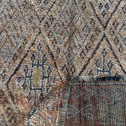 Vintage Moroccan Berber carpet in perfect condition made of wool.