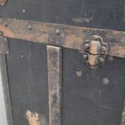 Cabin trunk from the brand "La Malle Bernard" Paris - 1900s