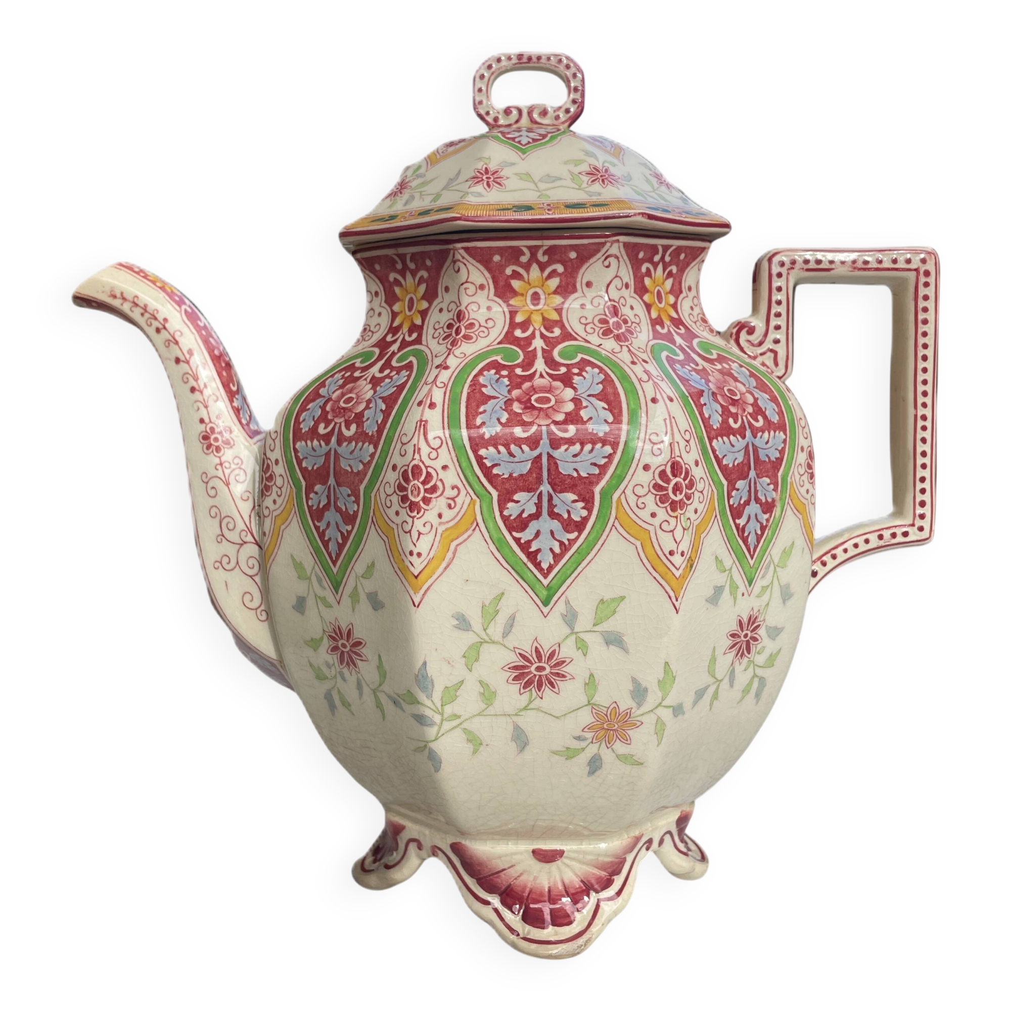 Théière Pékin Sarreguemines