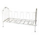 Vintage 1950s wrought iron bed bench