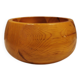 Bol en bois de pin pour salade ou similaire.