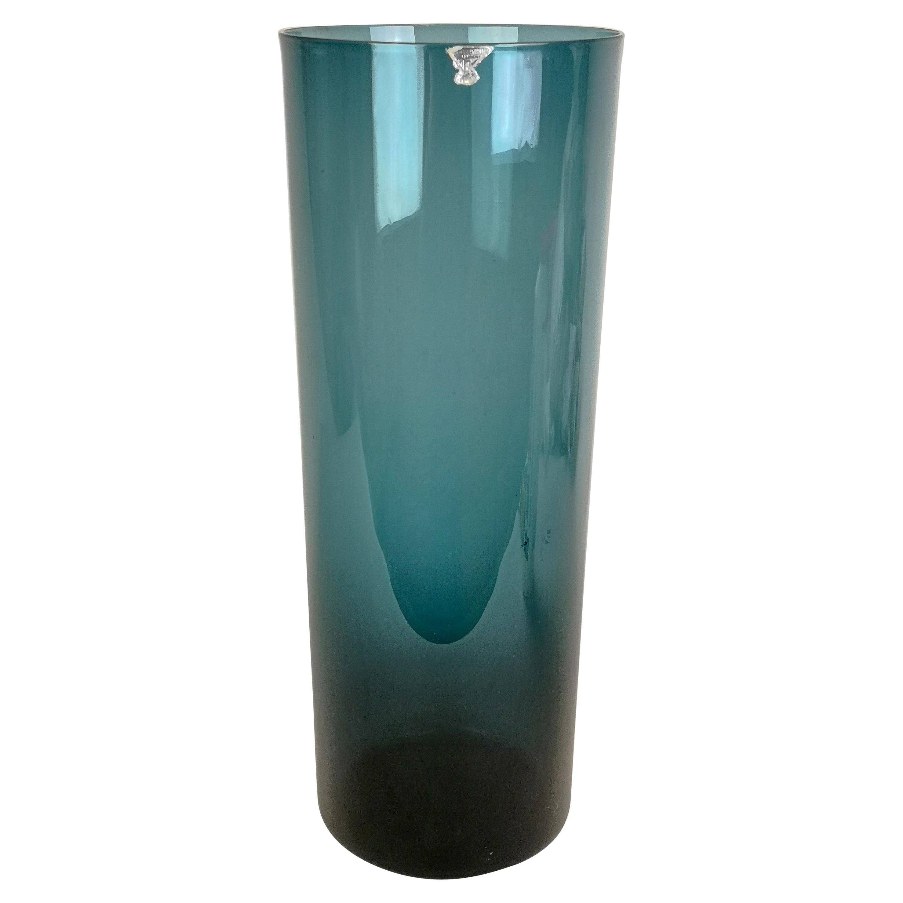 Mid-Century Modern Glass Vase GullaSkruf Sweden, 1950s