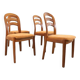 Set van 4 Glostrup eetkamerstoelen 'Gronsalen'