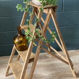 Stepladder decorated in old oak