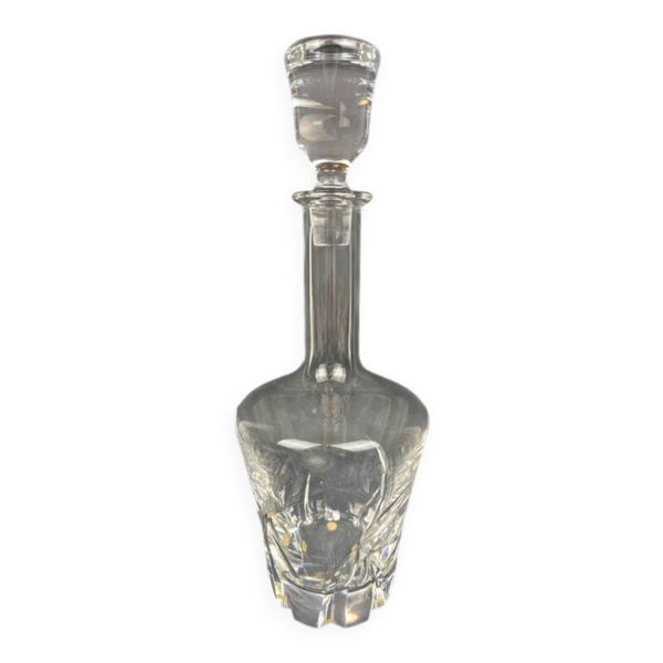 Carafe en cristal de Sèvres taillé avec bouchon 35 cm