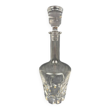 Carafe en cristal de Sèvres taillé avec bouchon 35 cm