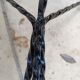 Wrought iron plant stand from the 1950s.