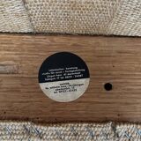 Vintage ottoman footrest