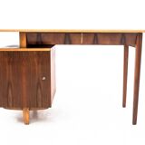 Bureau vintage, conçu par M. Puchała, Pologne, années 1960. Après rénovation.