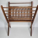 Folding wooden magazine rack by Cees Braakman for Pastoe, 1960s
