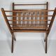 Folding wooden magazine rack by Cees Braakman for Pastoe, 1960s
