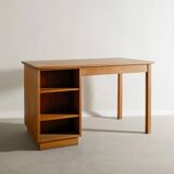 Swedish Wooden Pine Desk by Axel Einar Hjorth for Nordiska Kompaniet, 1930s