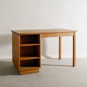 Swedish Wooden Pine Desk by Axel Einar Hjorth for Nordiska Kompaniet, 1930s