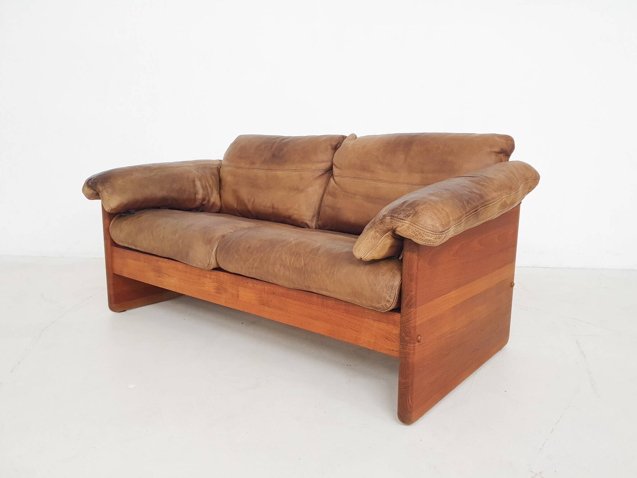 Mikael Laursen for A/S Mikael Laursen two seater sofa, Denmark 1970's