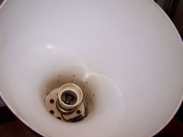 Lampadaire marbre années 50