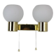Wall Lamp by Kamenicky Senov, 1970s Czechoslovakia
