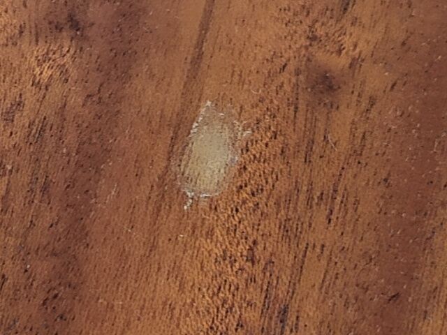 Vintage tripod coffee table