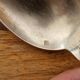 Christofle Set of 6 Lauriers model table spoons in silver-plated metal