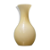Vase de sol en verre opalin, couleur crème