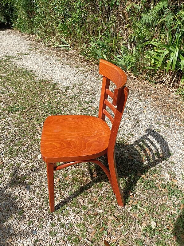 Wooden bistro chair
