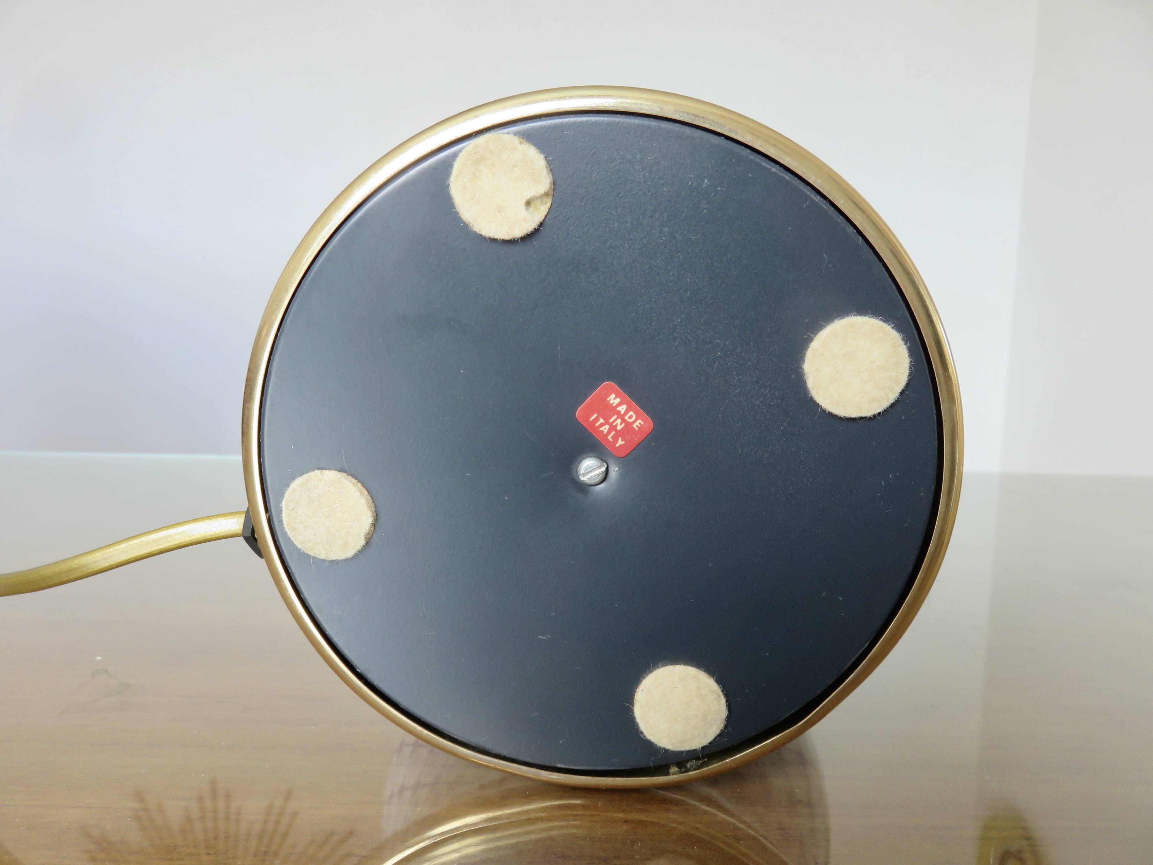 Lampe "Mangani" signée, Italie Firenze, années 70-80