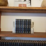 Onyx book clambands depicting an Aztec statue