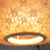 Rare period Rispal lamp, lace model
