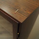 Rosewood showcase, Danish design, 1970s, designer: Carlo Jensen, production: Hundevad