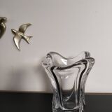Daum crystal vase, signed, 2.2 kg