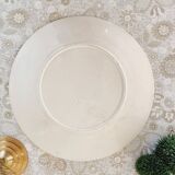 6 iron earth dessert plates lot 4