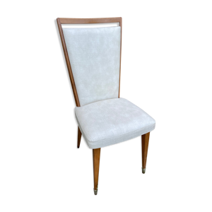 Chaise vintage Baumann - blanc