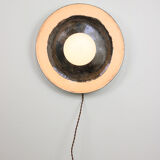 Vintage chrome eye wall lamp, 70s