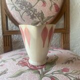 Vintage Digoin earthenware milk jug