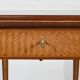 Mahogany and marquetry games table, Art Nouveau, 1920