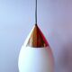 Suspension in opaline Limburg, drop model, 1970.
