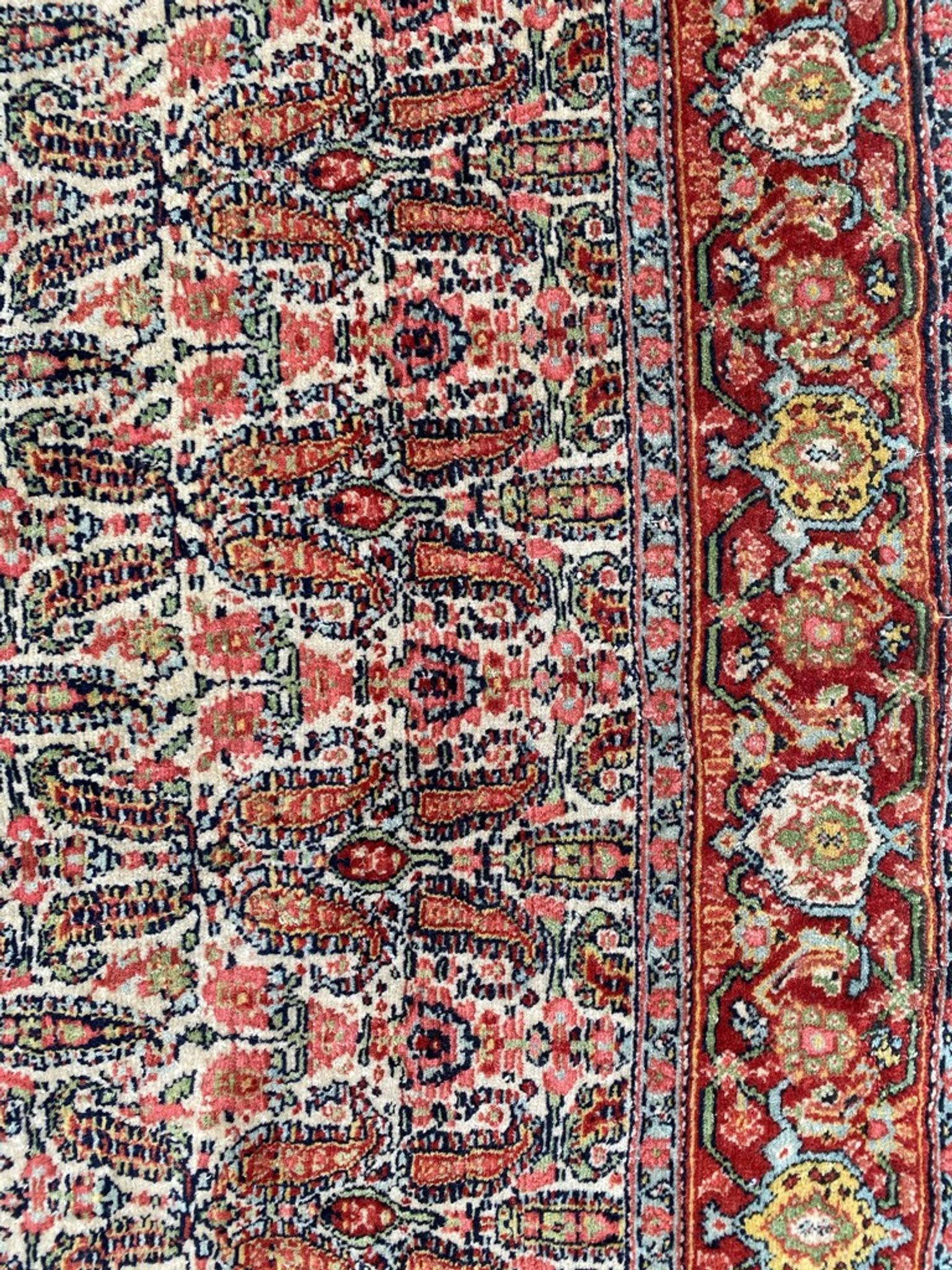 Old Persian carpet Senneh end 140x188 cm