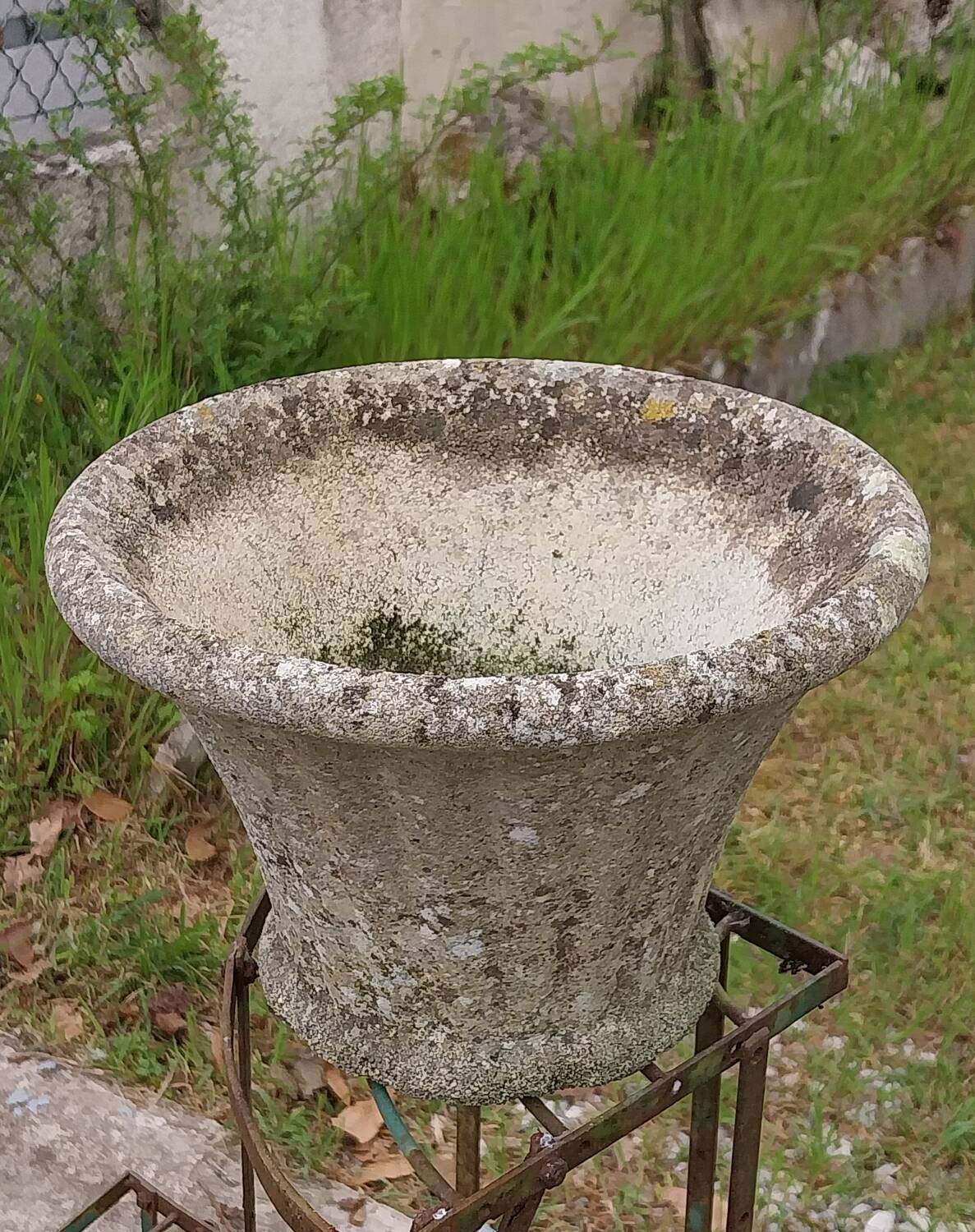 Stone planter