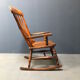 Fauteuil à bascule anglais Windsor du début des années 1900