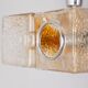 Vintage 70s murano glass chandelier design sugar tones for veart