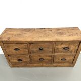 Six-drawer workshop cabinet