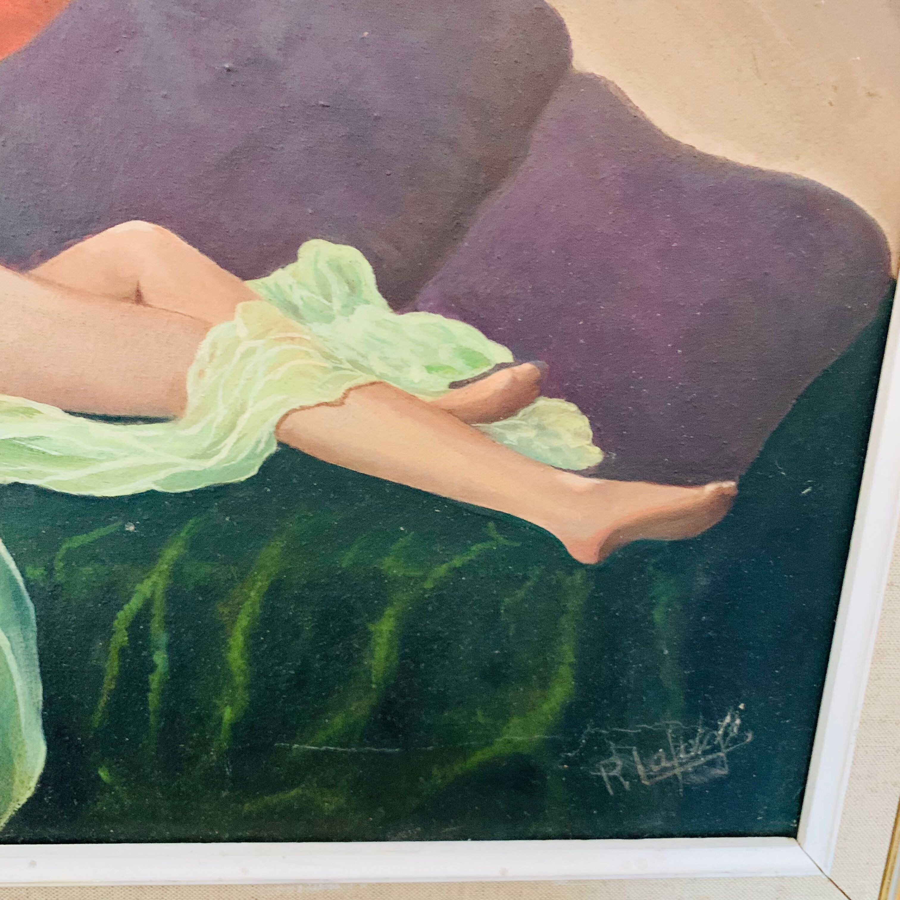 Painting "Elongated" by Lafage