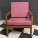Pink 1960s chair