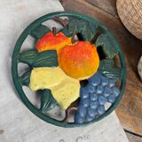 Coloured round cast iron trivia